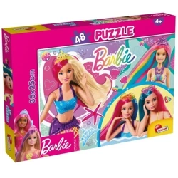 Puzzle dwustronne 48 - Barbie feeling magical - Lisciani