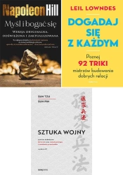 Pakiet: Myśl i bogać się, Sztuka wojny, Dogadaj się z każdym Na prezent - Napoleon Hill, Ross Cornwell