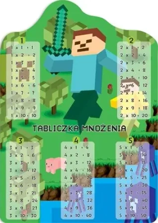 Karta tabliczka mnożenia A5 gra - Henry