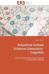 Polysémie verbale schèmes sémantico-cognitifs - DJIOUA-B