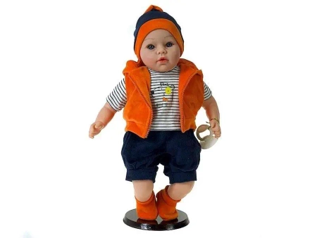Lalka bobas śpiewa i mówi po polsku 45cm - ADAR