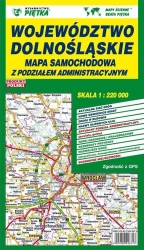 Województwo Dolnośląskie 1:220 000 mapa samoch. - opracowanie zbiorowe