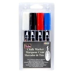 Markery kredowe Bistro Chalk 4 kolory - Marvy