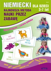 Niemiecki dla dzieci. 3-7 lat. Najnowsza metoda nauki przez zabawę. Zeszyt 1 - Monika Basse, Katarzyna Piechocka-Empel