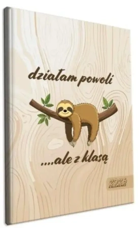 Kalendarz 2026 A4 tygodniowy Leniwiec - EV-Corp