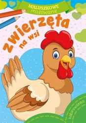 Maluszkowe malowanie. Zwierzęta na wsi - praca zbiorowa