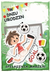 Karnet urodziny chłopiec - Armin Style