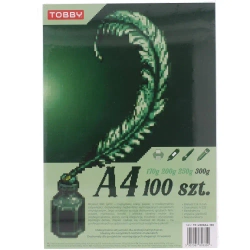 Brystol A4 300g 100 ark - Tobby