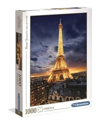 Puzzle 1000 HQ Tour Eiffel - Clementoni