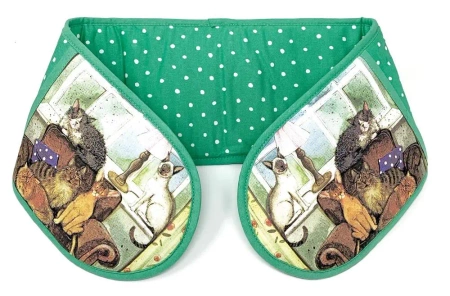 Rękawice kuchenne GLV19 Dom pełen kotów - Alex Clark