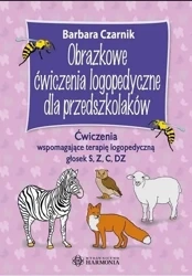 Obrazkowe ćw. log. dla przedszkolaków. S, z, c, dz - Barbara Czarnik