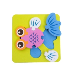 Puzzle piankowe - rybka - Askato