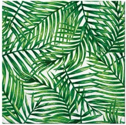 Serwetki papierowe, liście tropikalne (20 sztuk)