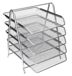 Półka na akta srebrna - NET