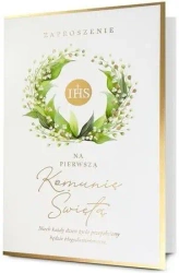 Zaproszenie Komunia (5szt) - Pan Dragon