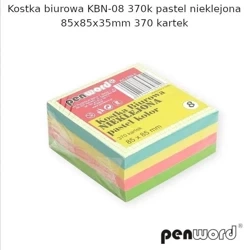 Kostka biurowa pastel 85x85x35mm 370K - Penword