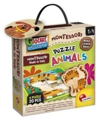 Montessori Baby Puzzle ze zwierzętami - Lisciani