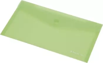 Koperta Focus C4533 DL przezroczysta zielona - Panta Plast