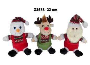 Zwierzęta świąteczne 23cm MIX - Sun-Day