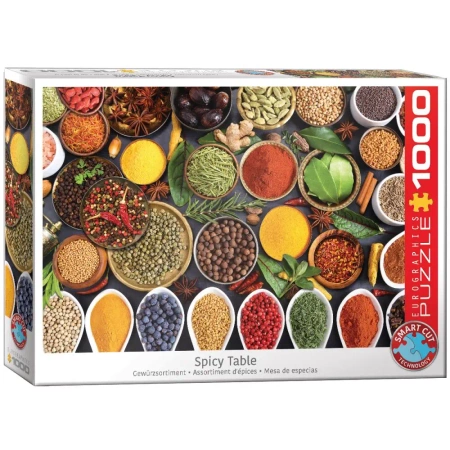 Puzzle 1000 Spicy Table 6000-5624 - Eurographics