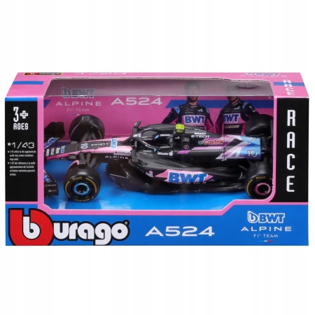 BBU 1:43 Alpine A524 Bahrain GP P.Gasly 38219_10 - Bburago