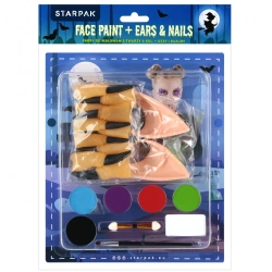 Farby do malowania twarzy 6 kolorów - STARPAK