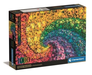 Puzzle 1000 Compact Colorboom Collection - Clementoni