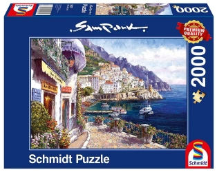 Puzzle 2000 PQ Popołudnie w Amalfi S. Park 105075 - Schmidt Puzzle