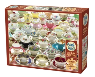 Puzzle 275 XL Więcej filiżanek 112664 - Cobble Hill