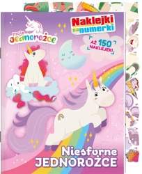 Moje Jednorożce. Naklejki na numerki cz.2 - praca zbiorowa