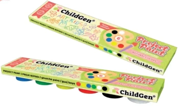 Farby do malowania naturalne 6 kolorów - ChildGen