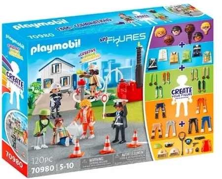 Zestaw z figurkami 70980 My Figures: Akcja ratownicza - Playmobil