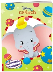 Disney Maluch. Kolorowanka z Naklejkami - praca zbiorowa