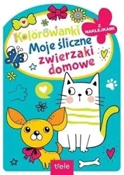 Kolorowanka z wykrojnikiem. Moje śliczne zwierzaki - praca zbiorowa