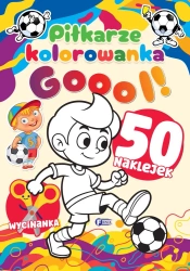 Piłkarze. Kolorowanka - praca zbiorowa