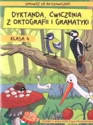 Dyktanda, ćwiczenia z ortografii i gramatyki KL.4 - Wiesława Zaręba