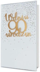 Karnet KL B6 Urodziny 90 HM100-983 - Pan Dragon