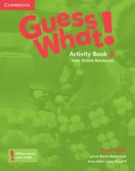 Guess What! 3 Activity Book with Online Resources - Lynne Marie Robertson