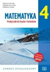 Matematyka LO 4 ZR w.2022 OE PAZDRO - Marcin Kurczab, Elżbieta Kurczab, Elżbieta Świda