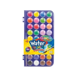 FARBA COLORINO KIDS AKWARELOWA MAŁA PASTYLKA 36 KOLORY