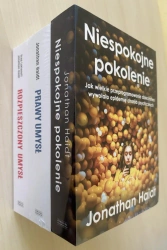 Pakiet: Niespokojne pokolenie, Prawy umysł... - Jonathan Haidt