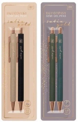 Długopis Satin Gold 2szt - INTERDRUK