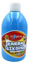 Farba szkolna niebieska 500ml - InSpiria