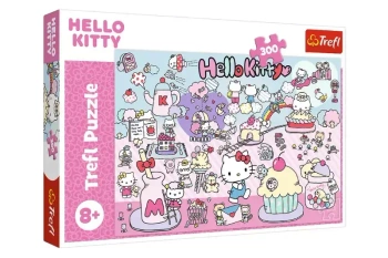 Puzzle 300 Poznaj świat Hello Kitty - Trefl