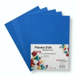 Pianka standard A4 Eva ciemna niebieska 5szt - Penword