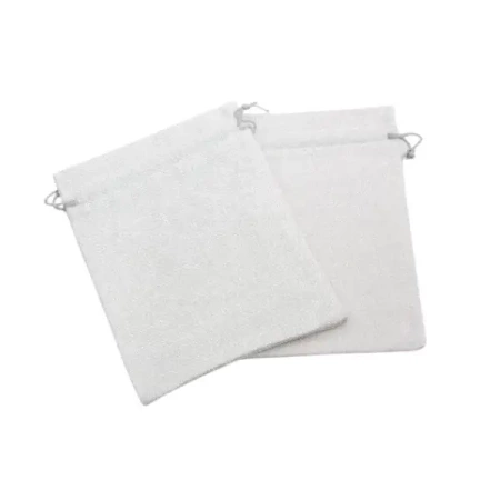Woreczki jutowe szare 20x15cm 2szt - Penword