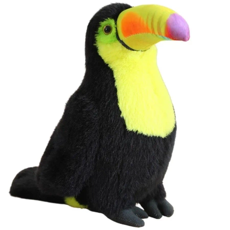 Tukan żółty 30cm - Leantoys
