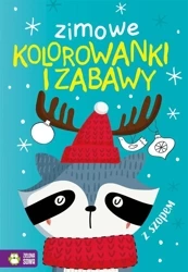 Zimowe kolorowanki i zabawy z szopem - praca zbiorowa