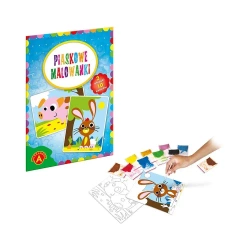 Piaskowe malowanki - Świnka i Królik ALEX - Alexander