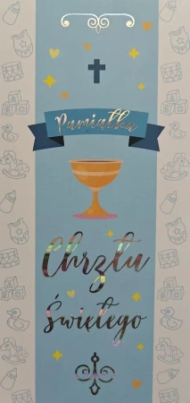 Karnet Chrzest chłopiec - YEKU